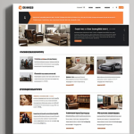 **

A well-organized webpage layout. The visual hierarchy is clear with distinct heading sizes (H1, H2, H3), strategic use of bolded text, and consistent spacing. Color accents highlight key call-to-actions. The overall design is modern, clean, and inviting.

**
