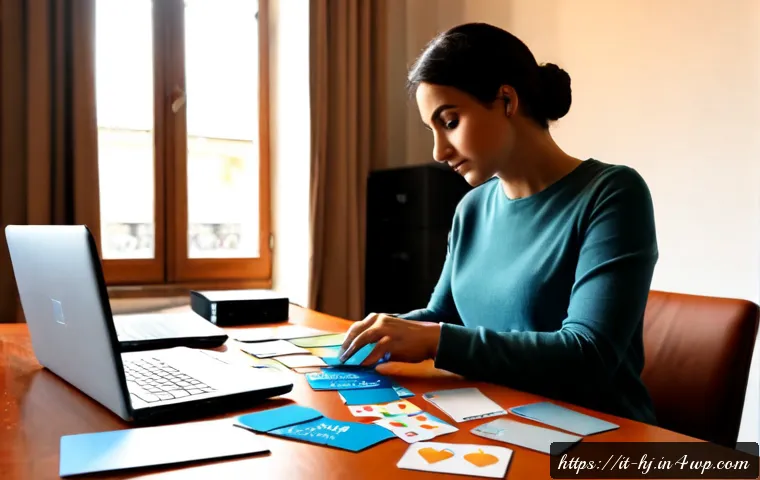 정보 계층화와 독자의 기대 관리 - Photorealistic editorial scene of an Italian content strategist at a tidy home office in Milan, arra...